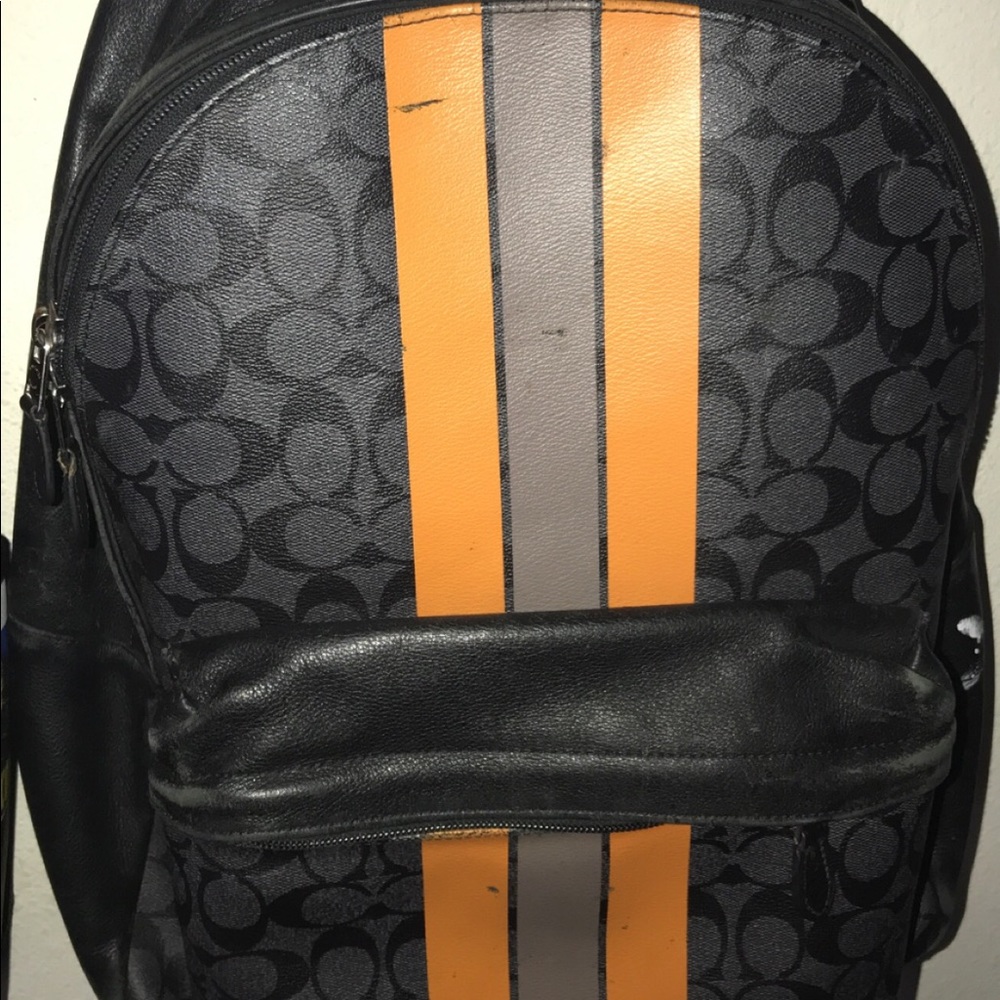 Charles Coach Backpack Varsity Signature